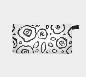 Doodle Floral Pencil Case