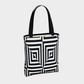 Doodle Optical Square Bag - Artified Apparel