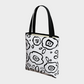 Doodle Floral Tote - Artified Apparel
