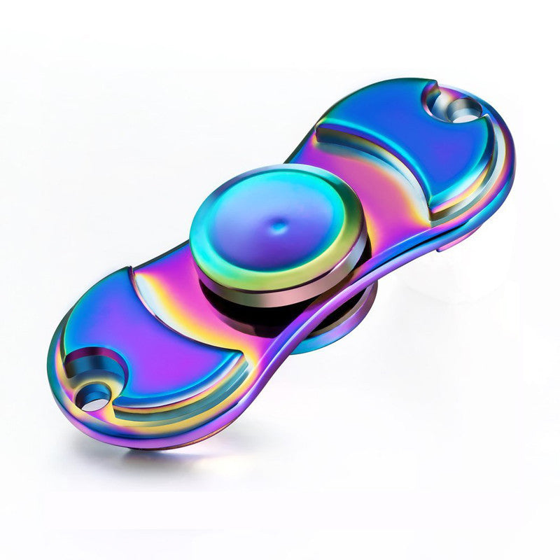 Næsten død tragedie Drik Rainbow Colour Aluminum Fidget Spinner – Artified Apparel